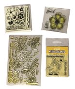 Large Stamp Lot With Flowers, Butterflies and Duck - $8.95