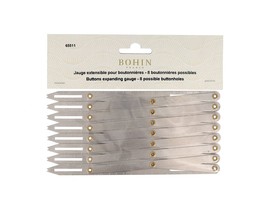 Bohin Expanding Button Gauge Silver 65511 - $41.95