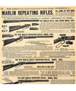 1969 Marlin Repeating Rifles 1901 Repro Advertisement Sears Firearms DWU16E - €21,33 EUR