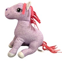 Breyer Purple Plush Stuffie Horse With Pink Mane - $12.86