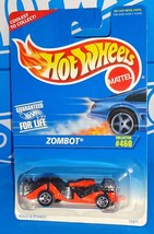 Hot Wheels 1996 Mainline Release #460 Zombot Dark Gray &amp; Orange w/ 5SPs - $4.00