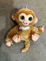 FurReal Friends Cuddles My Giggly Monkey Interactive Hasbro 2012 Talking... - $12.65