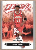 Upper Deck MVP 2003 Jason Terry Atlanta Hawks #2     Silver Basketball - £1.60 GBP