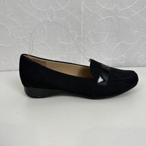 Abella Desiree Women’s Shoes Size 7.5 Black Wedge Slip-On Round Toe Loaf... - $45.47