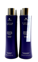 Alterna Caviar Anti-Aging Replenishing Moisture Shampoo &amp; Conditioner 8.... - £55.90 GBP