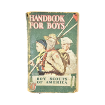 Vtg Handbook For Boys Boy Scouts of America  Book-Norman Rockwell Cover - $12.42