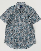 Robert Graham Patterned Classic Fit Button Up Shirt Blue / White ( S ) - £69.79 GBP