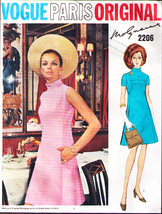 Misses&#39; Dress By Molyneux Vintage Vogue Paris Original Pattern 2206 Size 12 - £19.98 GBP