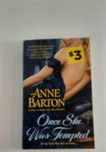 Once she Was Tempted by Anne Barton 2013 1st  paperback good - £4.73 GBP