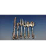 Grande Baroque by Wallace Sterling Silver Flatware Set Service 48 Pieces - $60,936.41 MXN