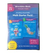DVD Munchkin Math Shapes/Counting Money (DVD, 2009) - BRAND NEW - £8.75 GBP