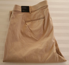 NWT Lane Bryant Outlet the Madison Brown Straight Pants Size 24R - £21.04 GBP