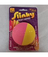 RARE Slinky Sticky Notes Works Likes Sticky Note, Fun Like A Slinky New ... - £38.51 GBP