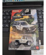 Jurassic World Rebirth Matchbox &#39;18 Jeep Wrangler - $330.60 MXN