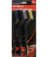 Driver&#39;s Choice Medium to HEAVY DUTY cleaning WIRE BRUSH SET - $8.37 CAD