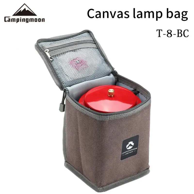 CAMPINGMOON Outdoor Camping Tools Storage Bag Canvas Multifunctional Camping - £24.51 GBP+