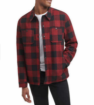 GH Bass &amp; Co Wool Blended Lined Jacket, Color: Red/Black, Size: XXL - $54.44
