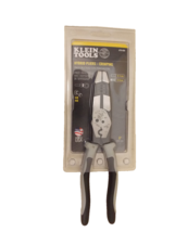 Klein Tools J215-8CR  Hybrid Pliers with Crimper and Wire Stripper - £27.45 GBP