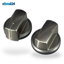 OEM Genuine Frigidaire Wall Oven Knobs Stainless Steel 5304500593 Set Of 2 - $441.02 MXN