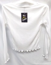 Girls' Medium 7/8 White Notch Long Sleeve T-Shirt - Art Class image 3