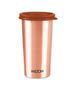 Copper Drinking Water Tumbler with Lid, 1 Piece, 480 ml, Assorted (Lid C... - £15.52 GBP