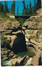 Postcard Maligne Canyon Canadian Rockies Jasper National Park - £2.19 GBP