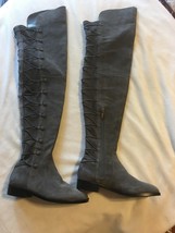 Vince Camuto Coatia Over The Knee Boots Grey Sz 5 New - £141.53 GBP