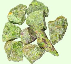 CRYSOPRASE GREEN Raw Rough Natural Chalcedony Quartz Decorative Healing ... - $15.14+