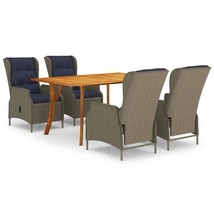  Dining Set Brown Solid Acacia wood Standard Dining Set - $1,734.23 CAD