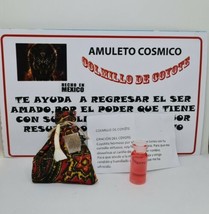 AMULETO CUARZO ROSADO PARA ATRAER EL AMOR A TU VIDA INSTRUCCIONES INCLUIDAS - $13.85
