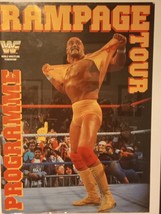 WWF UK Rampage Tour Program 1991 Hulk Hogan  - £58.97 GBP