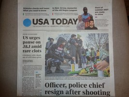 USA Today newspaper from 04-14-2021 to 04-25-2022 - £7.72 GBP