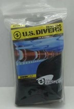  U.S. Divers Silicone Swim Cap, Adult, Black NIP - £7.89 GBP