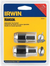 Irwin Tap Socket Set, Adjustable, 2-Piece (3095001) - $39.93