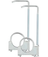 Exhaust Clamp With Hanger 2.25&quot; Exhaust Pipe Universal Clamp On Hanger 2PCS - $40.64 CAD