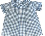 Charlotte Proper Blue &amp; White Gingham Baby Dress 18 Months - $36.48