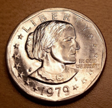 Susan B. Anthony Clad Coin 1979 D Denver Mint 1D Nice Not Silver - £10.74 GBP