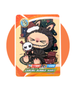 Labubu Game Collection Trading Card (WW06): Brown Monster Christmas, LAB... - $182.62 MXN