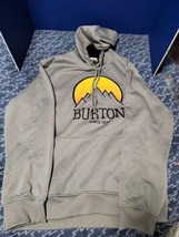 Burton Hoodie Pullover Dry Ride Mens Size L Large see pictures for condition  - £43.92 GBP