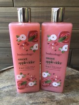 2-Pack Bodycology ~ Sweet Apple Cider 2-in-1 Body Wash &amp; Bubble Bath 16 ... - $28.01