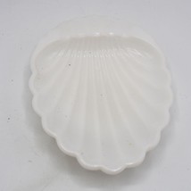 Shell Milk Glass Trinket Tray - £19.46 GBP
