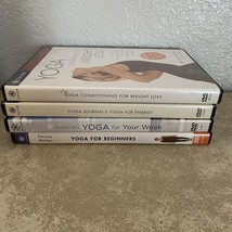 Gaiam Yoga  DVD Lot Of 4 Workout DVDS - $7.20