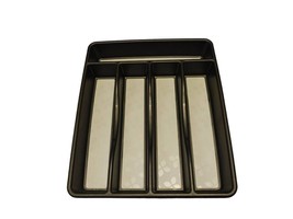 Rubbermaid Small Cutlery Tray 1.9 X 10.9 X13in Made in the USA 2016  #1998963 - £10.44 GBP