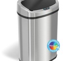 13 Gallon Sensorcan Kitchen Trash Can With Odor Filter, Stainless Steel,... - $166.99