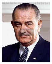 President Lyndon B. Johnson Portrait Official White House 8X10 Photograph - £6.68 GBP