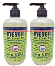 2x Mrs. Meyer&#39;s Clean Day Liquid Hand Soap Bottle, Lemon Verbena Scent, ... - $425.02 MXN