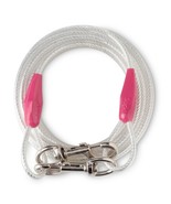 25ft Reflective Vinyl-Covered Tie-Out Cable for Dogs Up To 250 Pounds - $19.99