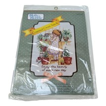 Vintage Holly Hobbie Counted Cross Stitch Kit Enjoy the Beauty Each Day New 1990 - £25.27 GBP