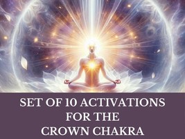 Set of 10 Activations for the Crown Chakra - £153.28 GBP