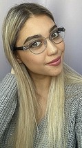 Versace Mod. 1246-B  Silver 52mm Women&#39;s Eyeglasses Frame Italy #8 - £127.54 GBP